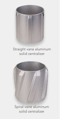 kupować Akcesoria do aluminiowych obudów centralizatora Solidny centralizator prosty lub spiralny online manufacture