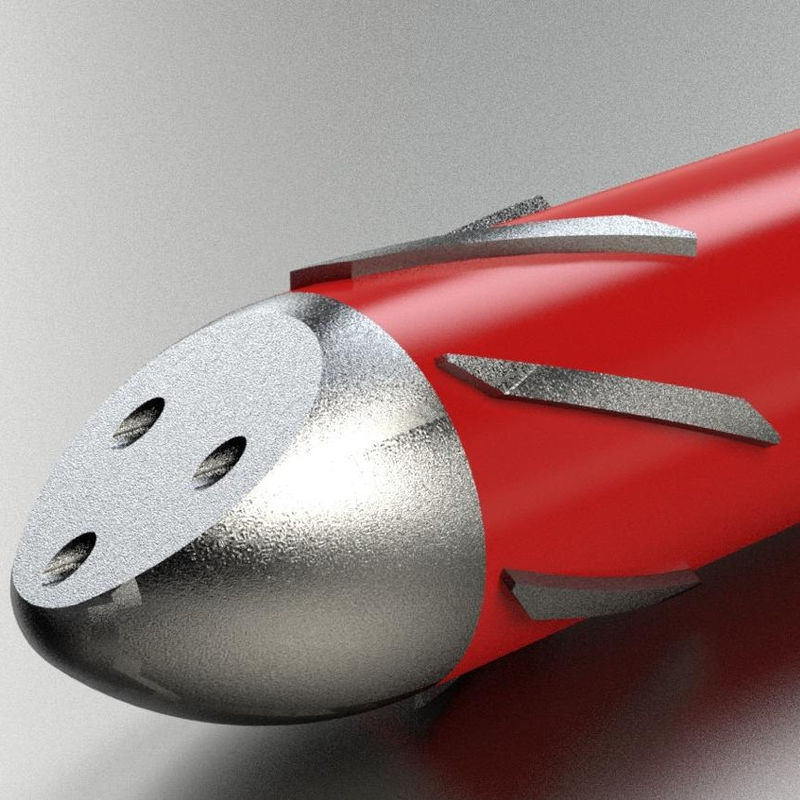 Standardowa specjalna nitka API N80 Standardowa butka pływająca z nosem z 244,48 mm OD dla przemysłu naftowego i gazowego