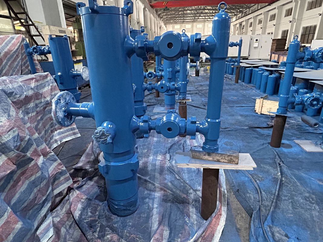 7' API Obudowa LTC BTC Prężność robocza 21Mpa Głowa cementująca z drewnianym opakowaniem 550KG
