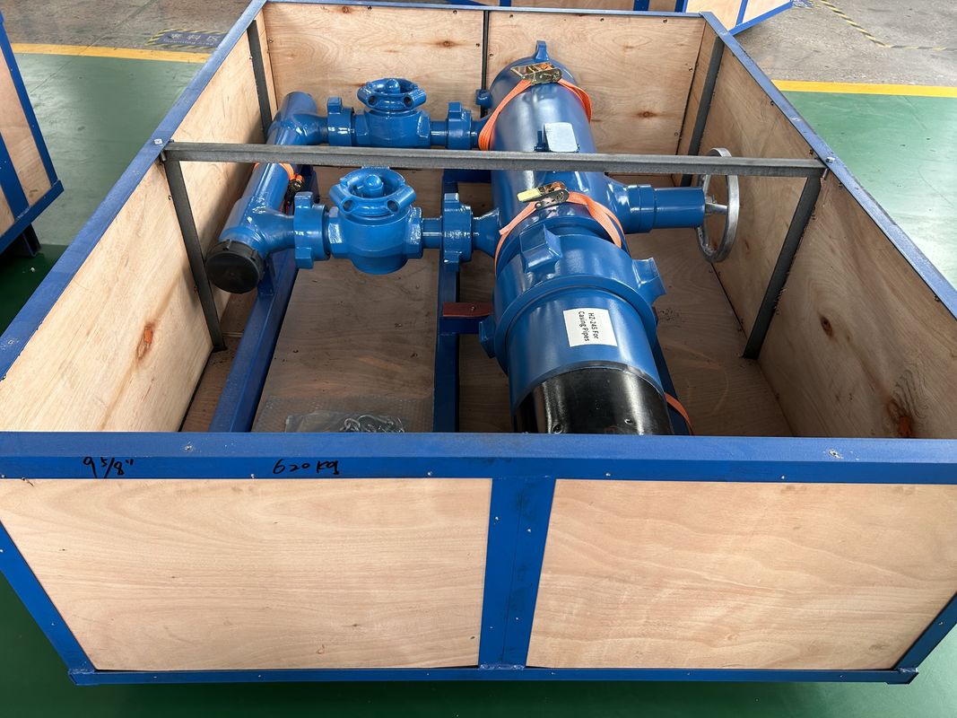 13-3/8' API Obudowa BTC Złączona klamra Zgodność z przepisami Podwójny wtykacz Głowa cementująca