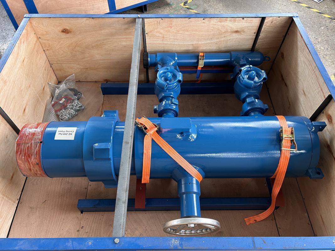 12-3/4' API Obudowa LTC BTC Związany zapięcie 35Mpa Ciśnienie robocze Podwójna wtyczka Głowa cementująca z drewnianym opakowaniem